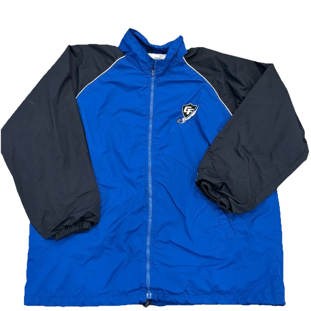 Boathouse Sports Waterproof Windbreaker Jacket XL Colorblock Retro 90s Zip Up